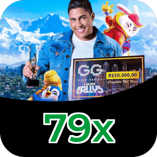 Passo a passo visual mostrando processo de download e instalação do aplicativo 79x